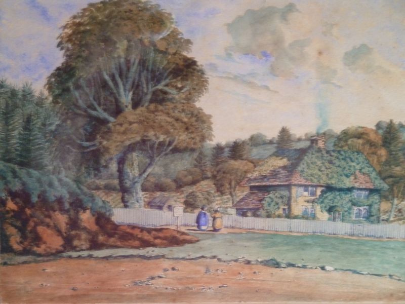 Watercolour
Milton Green, Dorking, Surrey
